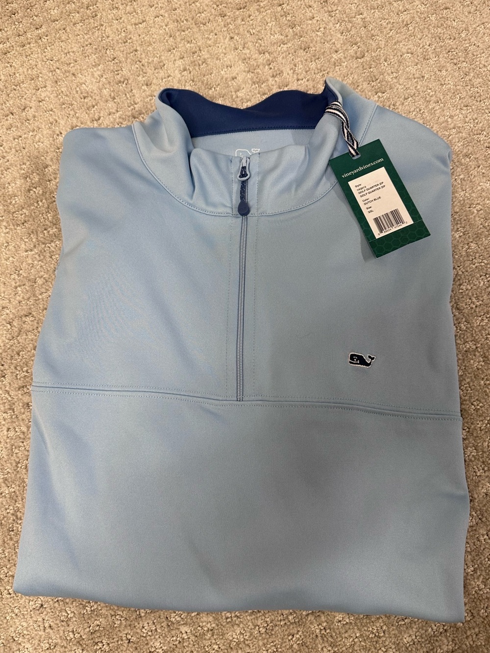 NWT Vineyard Vines golf Quarter-Zip Pullover